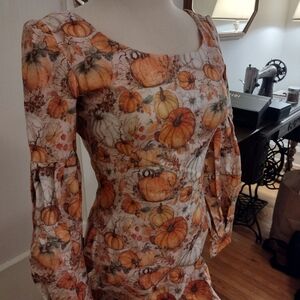 Vintage Handmade Fall Dress